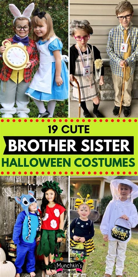 big brother and little brother halloween costumes|best brother sister halloween costumes.